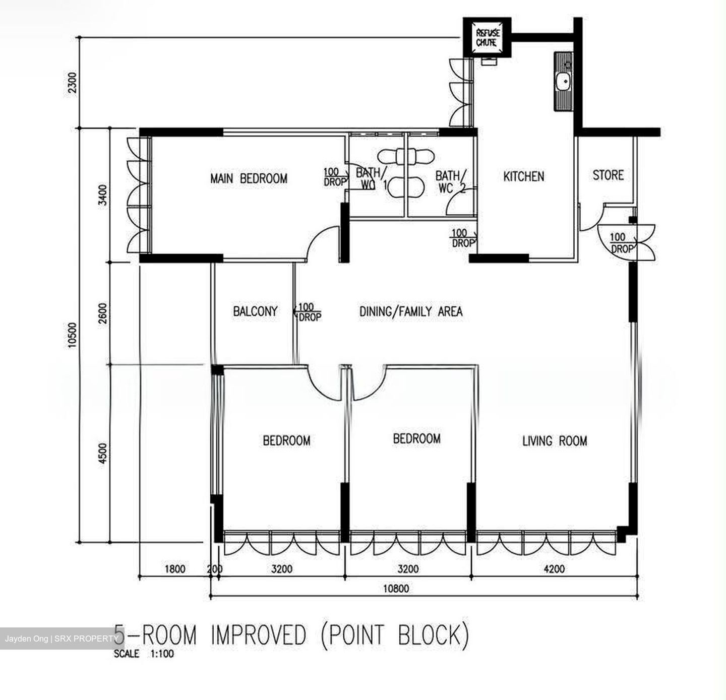 Blk 94 Havelock Heights (Bukit Merah), HDB 5 Rooms #613133341